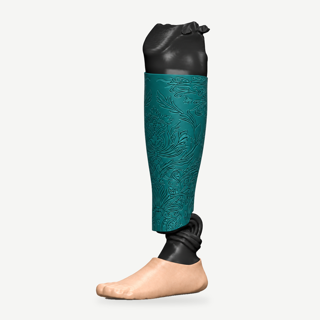 Paisly · Aqua · Ton in Ton