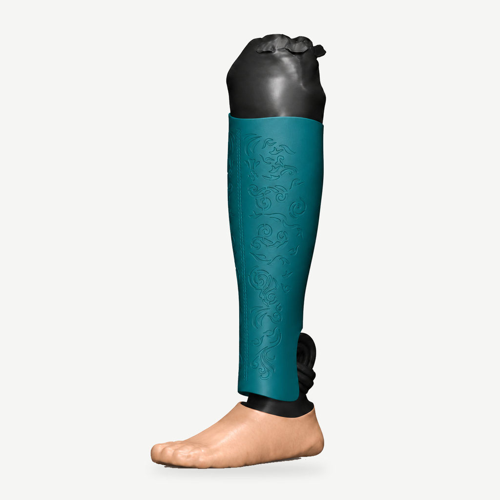 Terra lang - Ornamente · Aqua · Ton in Ton.webp