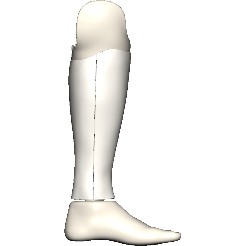 U-Flex Cover - Lower leg - one piece (Light Beige, Blank, None)